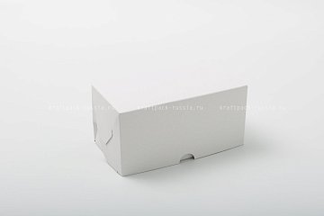KRAFTPACK Коробка 20х11х10 см (подходит для круассана), хром-эрзац (2)