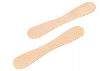 Палочка-ложка деревянная для мороженого 9,5х1,7 см (5)