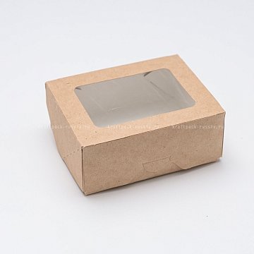 Коробка 10х8х4 см с окном, крафт - OSQ Tabox PRO 300 (4)