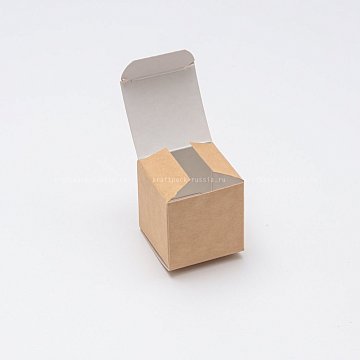 KRAFTPACK Коробка 4х4х4 см, крафт