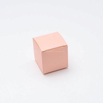 KRAFTPACK Коробка 4х4х4 см, розовая (2)