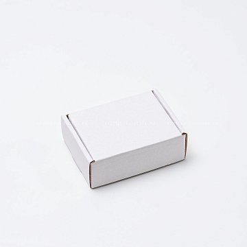 KRAFTPACK Коробка из микрогофрокартона 9х8,5х2,5 см, белая (2)